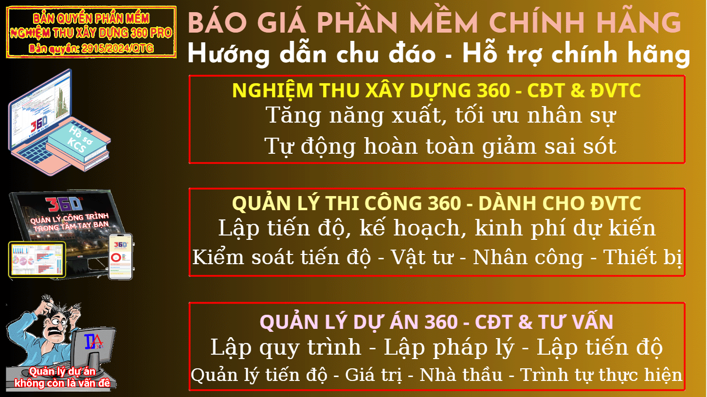 3 phần mềm tối ưu nhất để làm hồ sơ nghiệm thu và quản lý thi công cũng như quản lý dự án